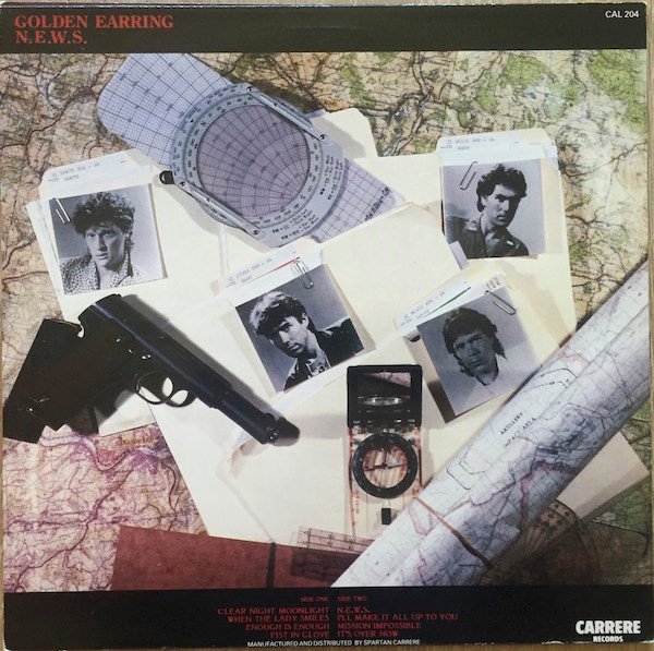 Golden Earring - N.E.W.S. (LP, Album) - Image 2