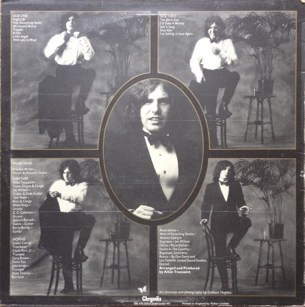 Frankie Miller - High Life (LP, Album) - Image 2