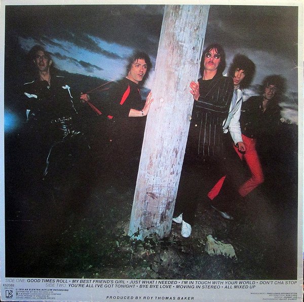 The Cars - The Cars (LP, Album) - Image 2