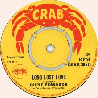 Rupie Edwards - Long Lost Love (7")