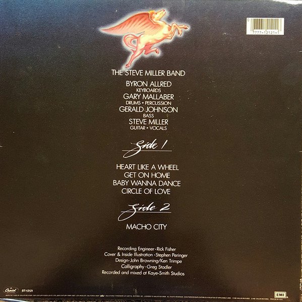 The Steve Miller Band* - Circle Of Love (LP, Album) - Image 2