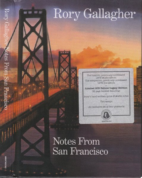 Rory Gallagher - Notes From San Francisco (2xCD, Album, Lim)
