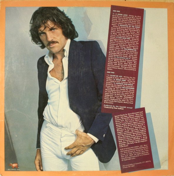 Jim Capaldi - Daughter Of The Night (LP, Album, All) - Image 2