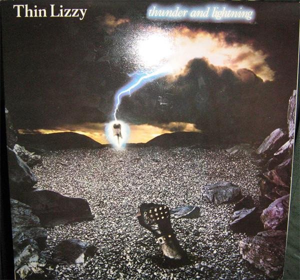 Thin Lizzy - Thunder And Lightning (LP, Album + 12" + Ltd, Gat)