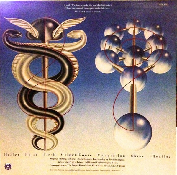 Todd Rundgren - Healing (LP, Album) - Image 2
