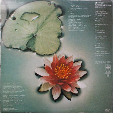 Mahavishnu Orchestra - Between Nothingness & Eternity (LP, Album, RE) - Image 2
