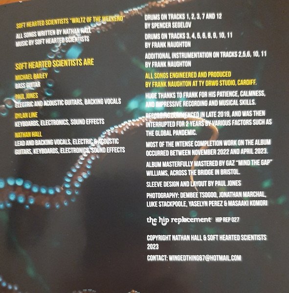 Soft Hearted Scientists - Waltz Of The Weekend (CD, Album) - Image 3