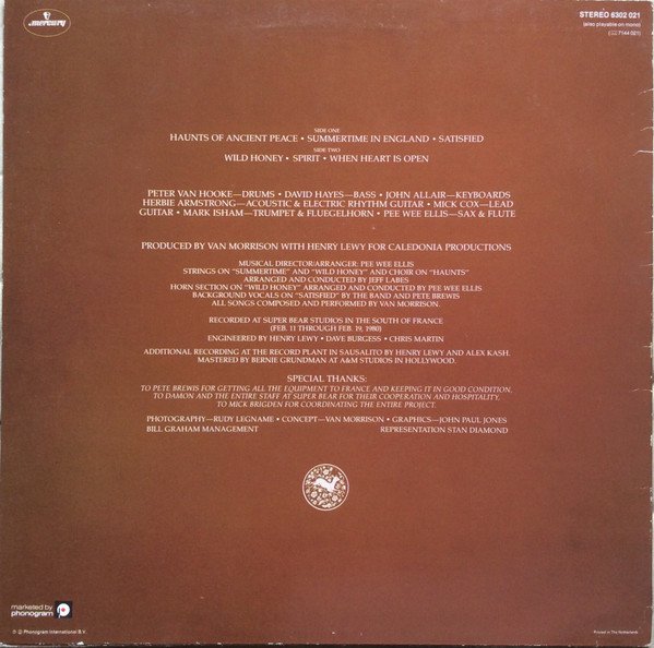 Van Morrison - Common One (LP, Album) - Image 2