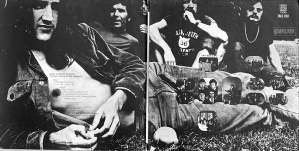 Man - 2 Ozs. Of Plastic With A Hole In The Middle (LP, Album, RP, Sun) - Image 2