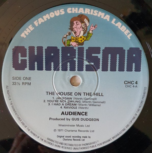 Audience (2) - The House On The Hill (LP, Album, RE) - Image 3
