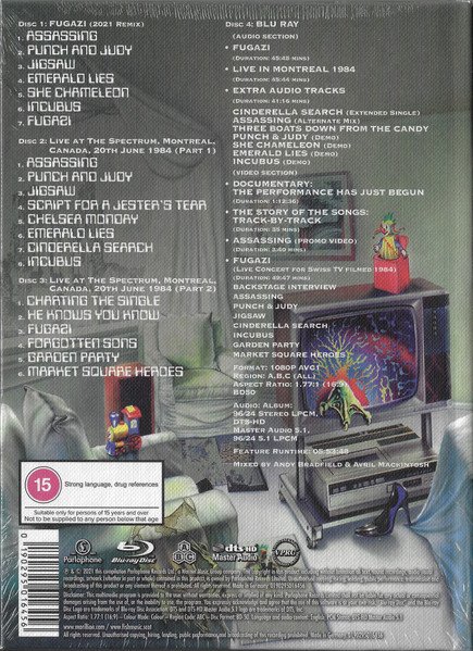 Marillion - Fugazi (Ltd + CD, Album, RE, Rem + 2xCD + Blu-ray, Album, ) - Image 2