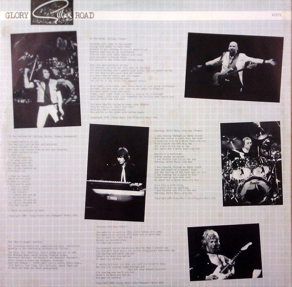 Gillan - Glory Road (LP, Album) - Image 3