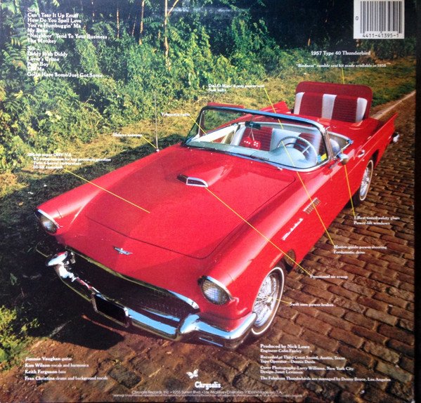 The Fabulous Thunderbirds - T-Bird Rhythm (LP, Album, RE) - Image 2