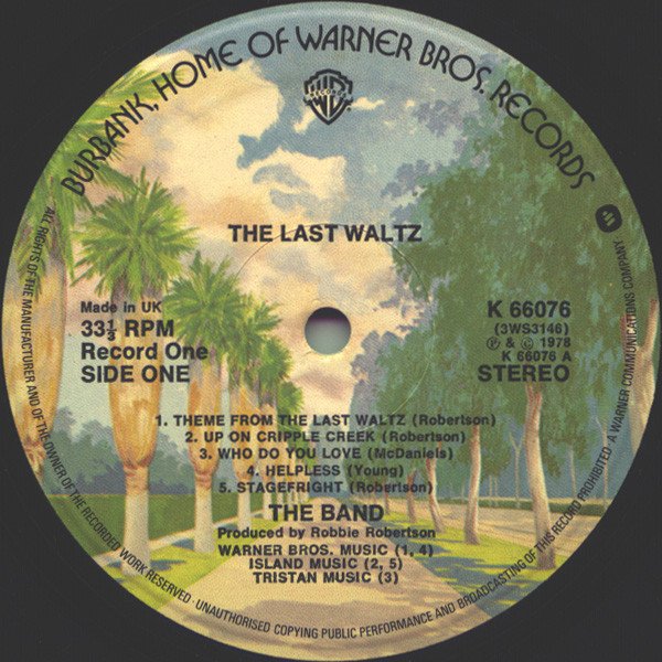 The Band - The Last Waltz (3xLP, Album) - Image 3