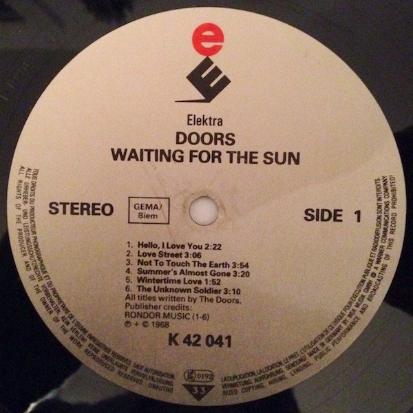 The Doors - Waiting For The Sun (LP, Album, RE) - Image 3