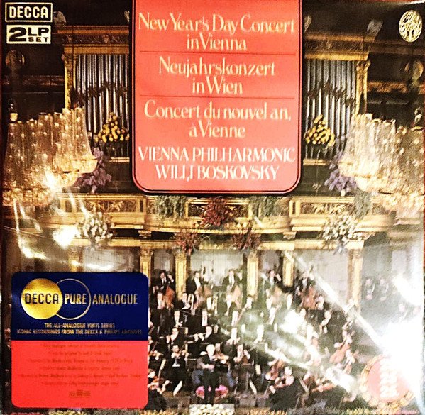 Vienna Philharmonic*, Willi Boskovsky - New Year's Day Concert In Vienna = Neujahrskonzert In Wien = Concert Du Nouvel An, A Vienne (2xLP, Ltd, Num, Ana)