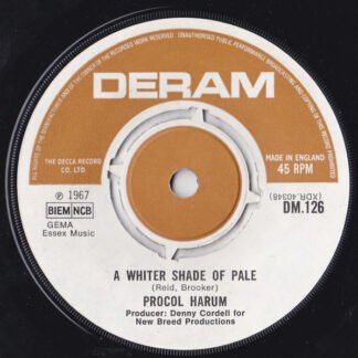 Procol Harum - A Whiter Shade Of Pale (7", Single)