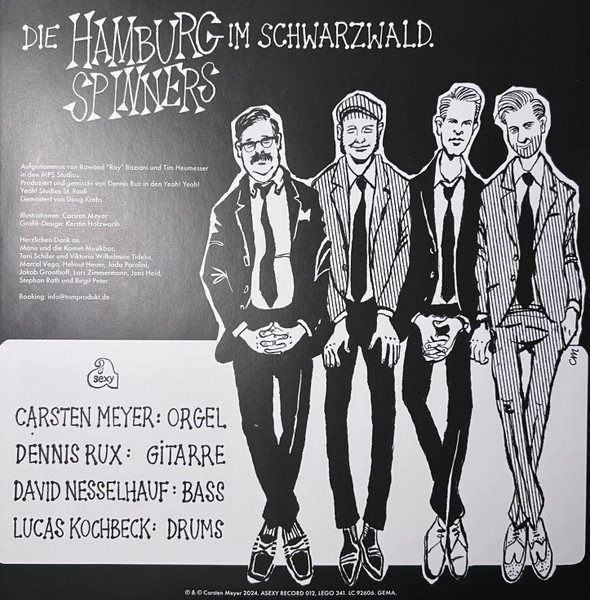 Hamburg Spinners - Im Schwarzwald (LP, Album) - Image 3