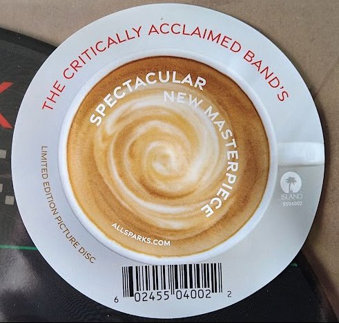 Sparks - The Girl Is Crying In Her Latte (LP, Album, Ltd, Pic) - Image 2