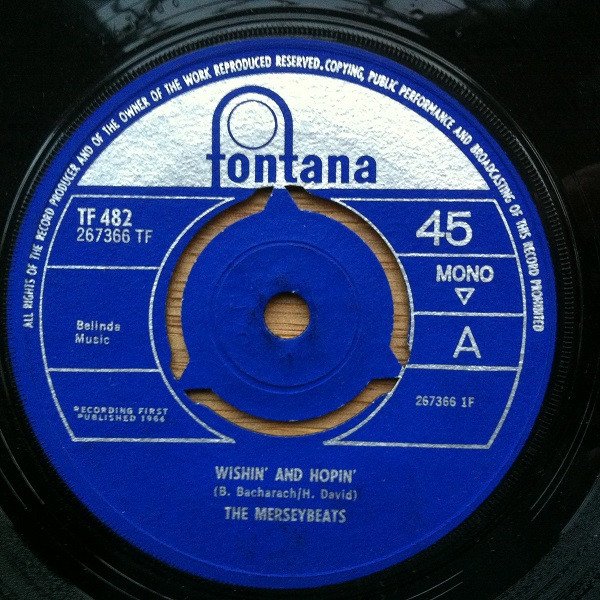 The Merseybeats - Wishin' And Hopin' (7", Single, 3 P)