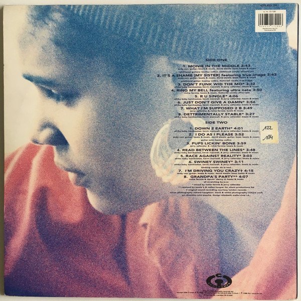 Monie Love - Down To Earth (LP + 12", EP + Album, Ltd) - Image 2