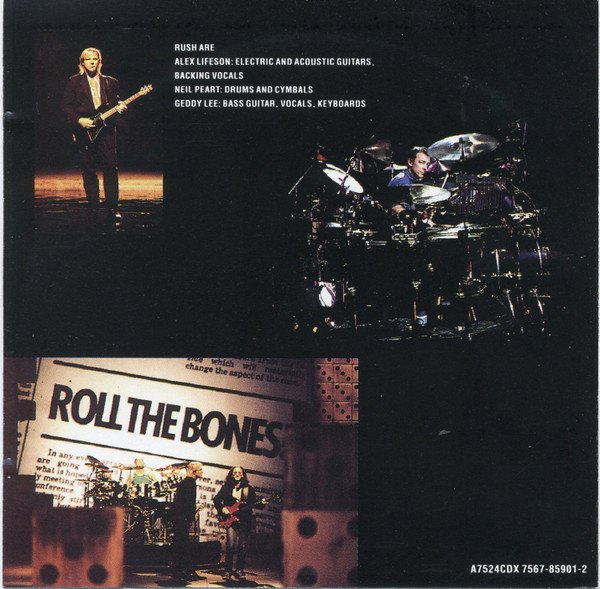 Rush - Roll The Bones (CD, Single, Ltd) - Image 2