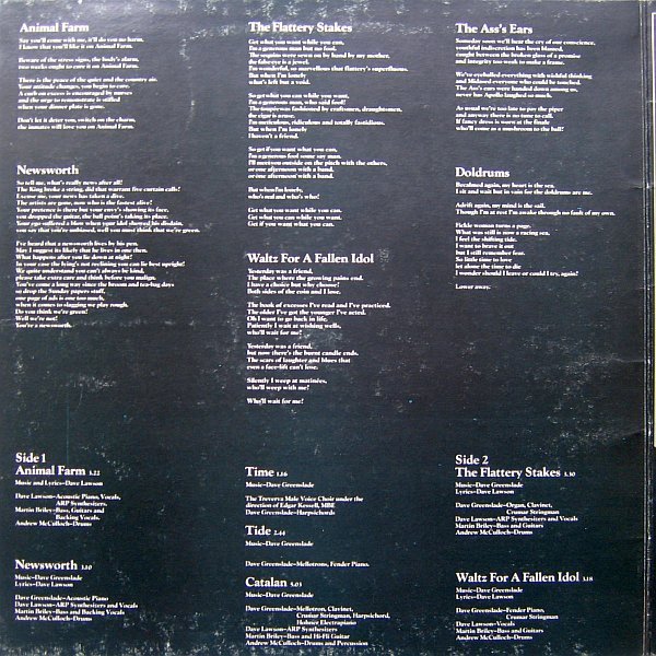 Greenslade - Time And Tide (LP, Album, Gat) - Image 2