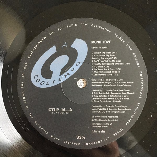 Monie Love - Down To Earth (LP + 12", EP + Album, Ltd) - Image 3