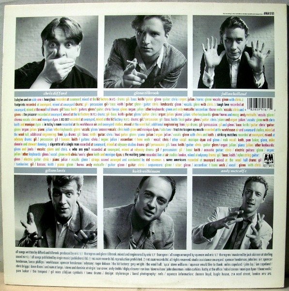 Squeeze (2) - Babylon And On (LP, Album, DMM) - Image 2