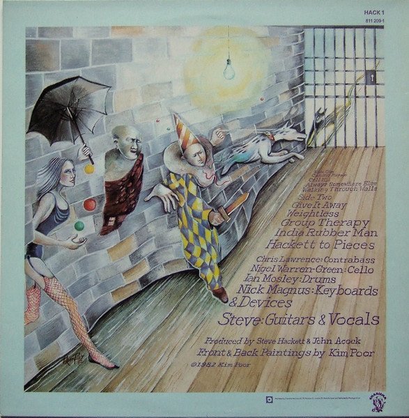 Steve Hackett - Highly Strung (LP, Album) - Image 2