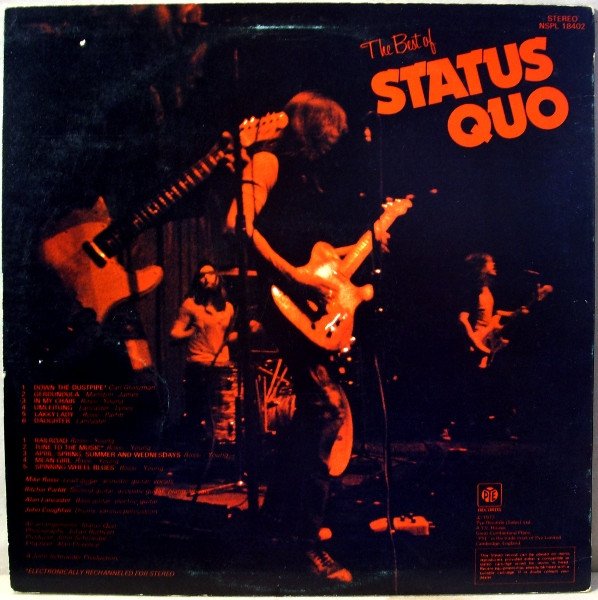 Status Quo - The Best Of Status Quo (LP, Comp, Blu) - Image 2