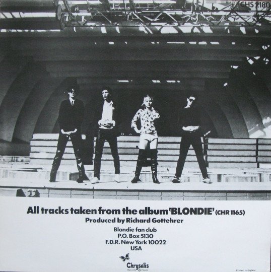 Blondie - Rip Her To Shreds (12", Single, Fir) - Image 2