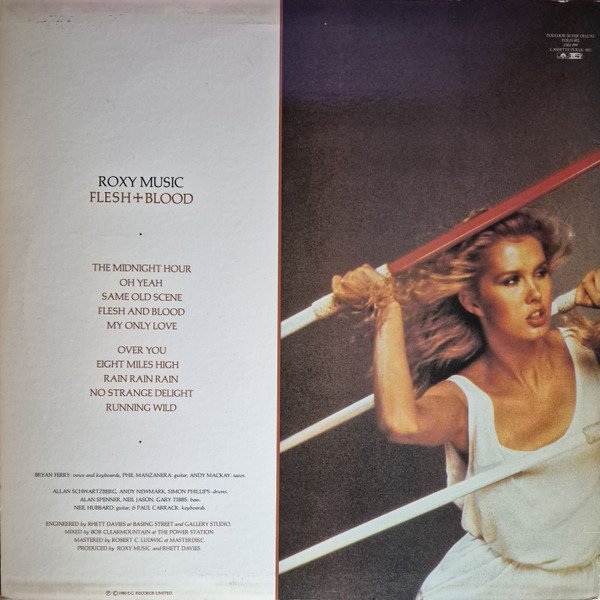 Roxy Music - Flesh + Blood (LP, Album) - Image 2