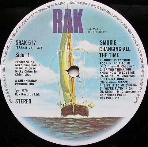 Smokie - Changing All The Time (LP, Album) - Image 2