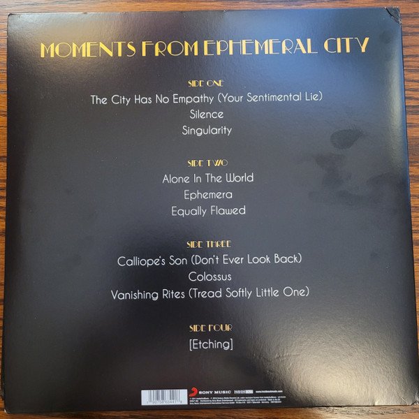 Caligula's Horse - Moments From Ephemeral City (LP + LP, S/Sided, Etch + Album + CD, Album + RE) - Image 3
