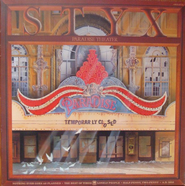 Styx - Paradise Theatre (LP, Album, Etch, Gat) - Image 3