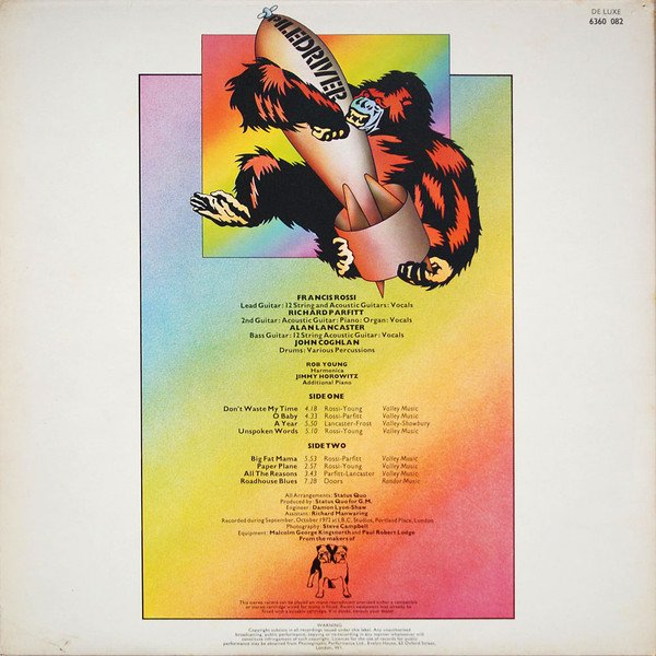 Status Quo - Piledriver (LP, Album, RE, Sid) - Image 2