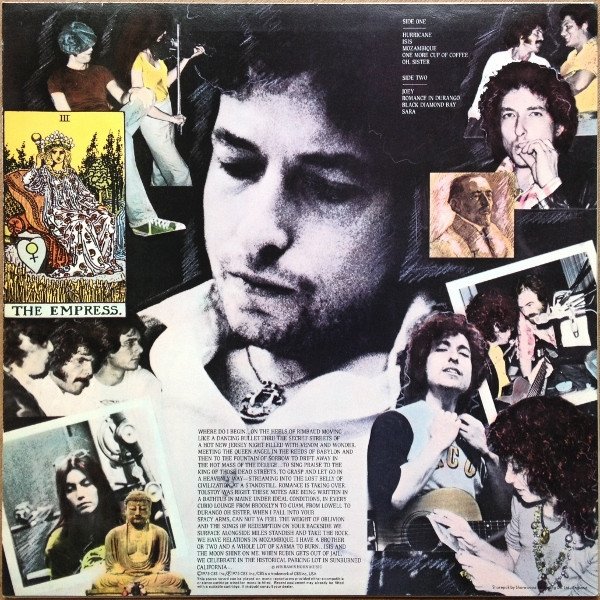Bob Dylan - Desire (LP, Album) - Image 2