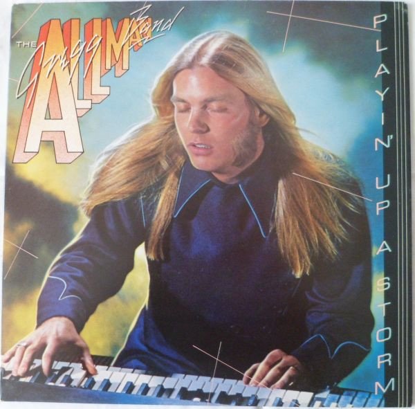 The Gregg Allman Band - Playin' Up A Storm (LP, Album, Gat)