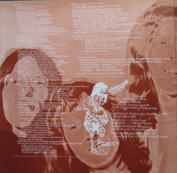 Stackridge - Stackridge (LP, Album, Gat) - Image 2