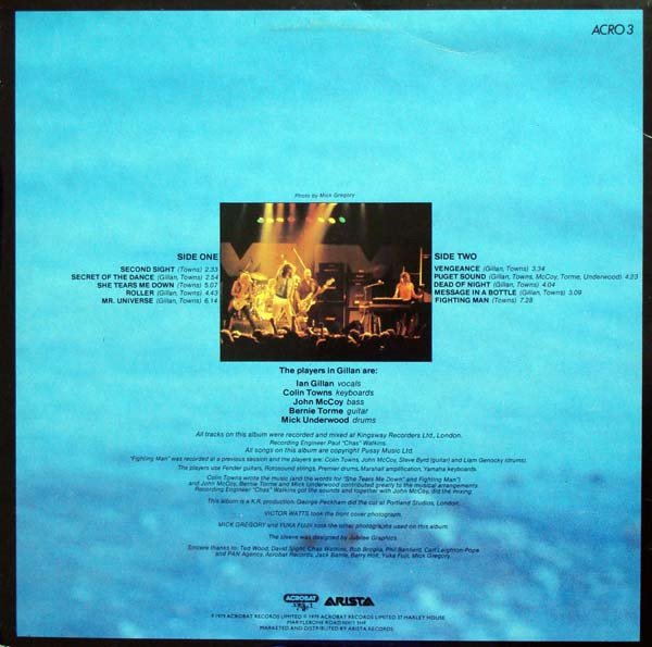 Gillan - Mr. Universe (LP, Album) - Image 2