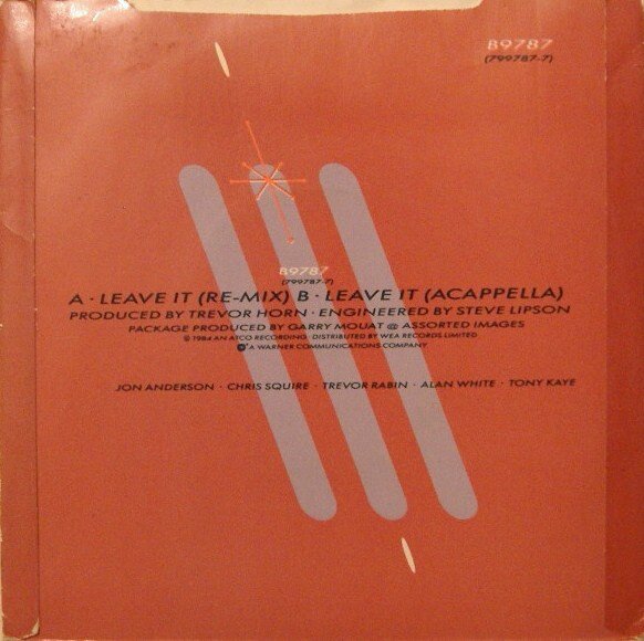 Yes - Leave It (7", Single) - Image 2