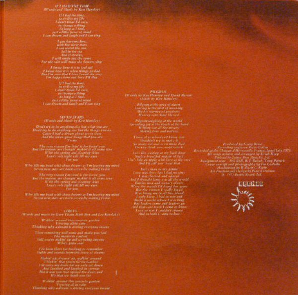 Uriah Heep - Sweet Freedom (LP, Album, Gat) - Image 3