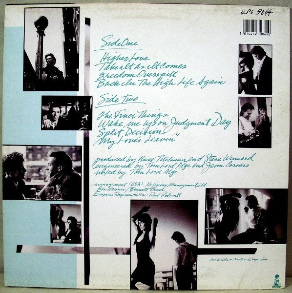 Steve Winwood - Back In The High Life (LP, Album) - Image 2