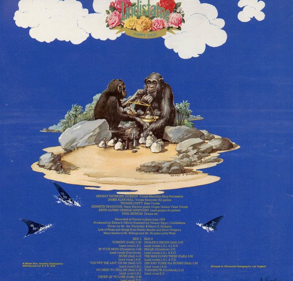 Lindisfarne - Happy Daze (LP, Album) - Image 2