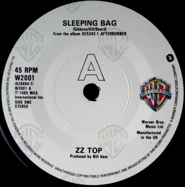 ZZ Top - Sleeping Bag (7", Single, PRS) - Image 3
