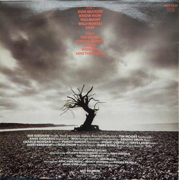 Nik Kershaw - The Riddle (LP, Album) - Image 2