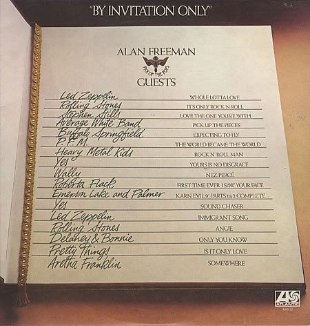Various - By Invitation Only - Alan Freeman Pick Of The Pops Guests (2xLP, Comp)