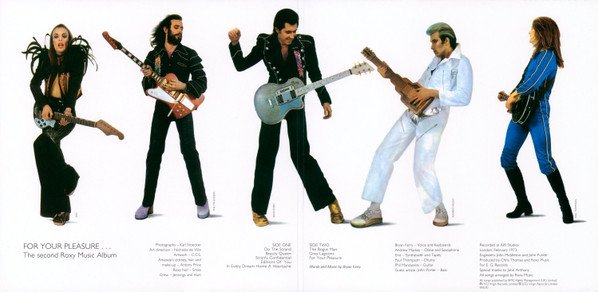 Roxy Music - For Your Pleasure (LP, Album, RE, RM, Hal) - Image 3