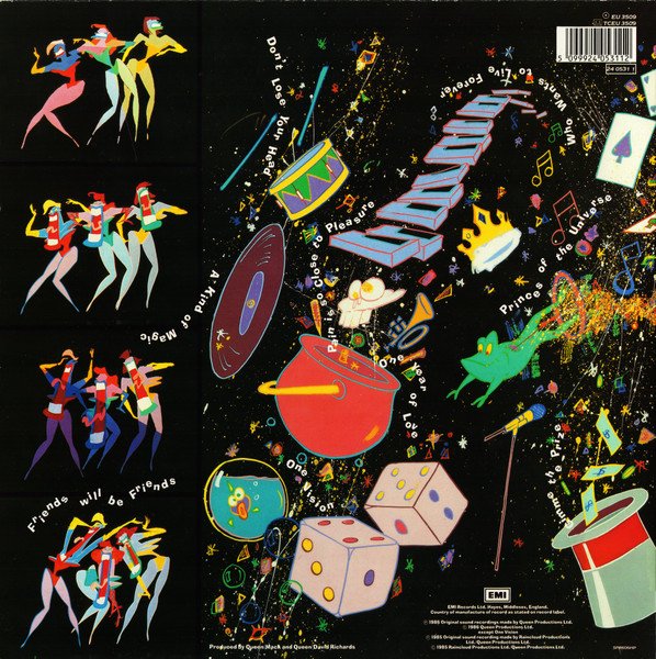 Queen - A Kind Of Magic (LP, Album, Gat) - Image 3